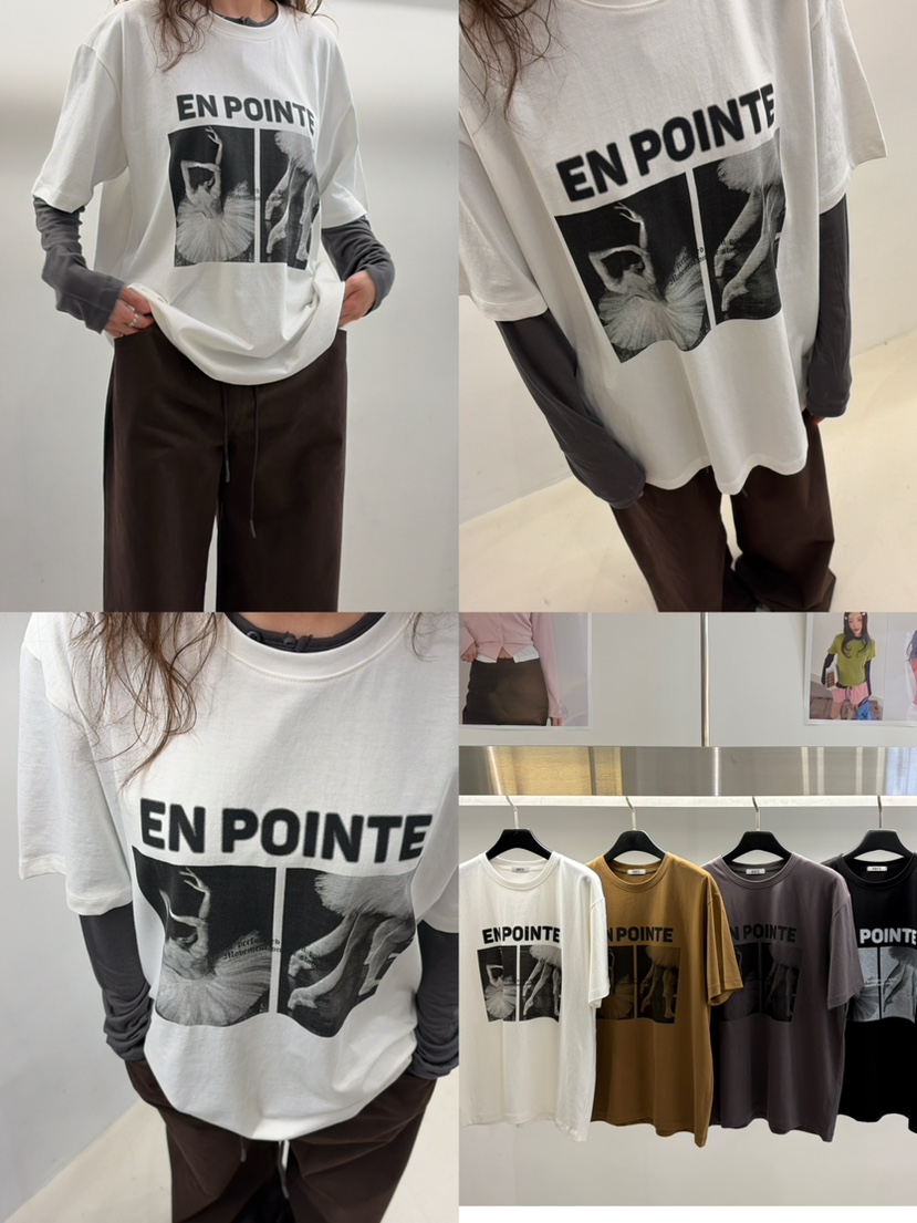 ARTE STUDIO/ATTENTION EDITORIAL韓國直郵女士新款熱賣T恤ARTE STUDIO/ATTENTION EDITORIALT恤
