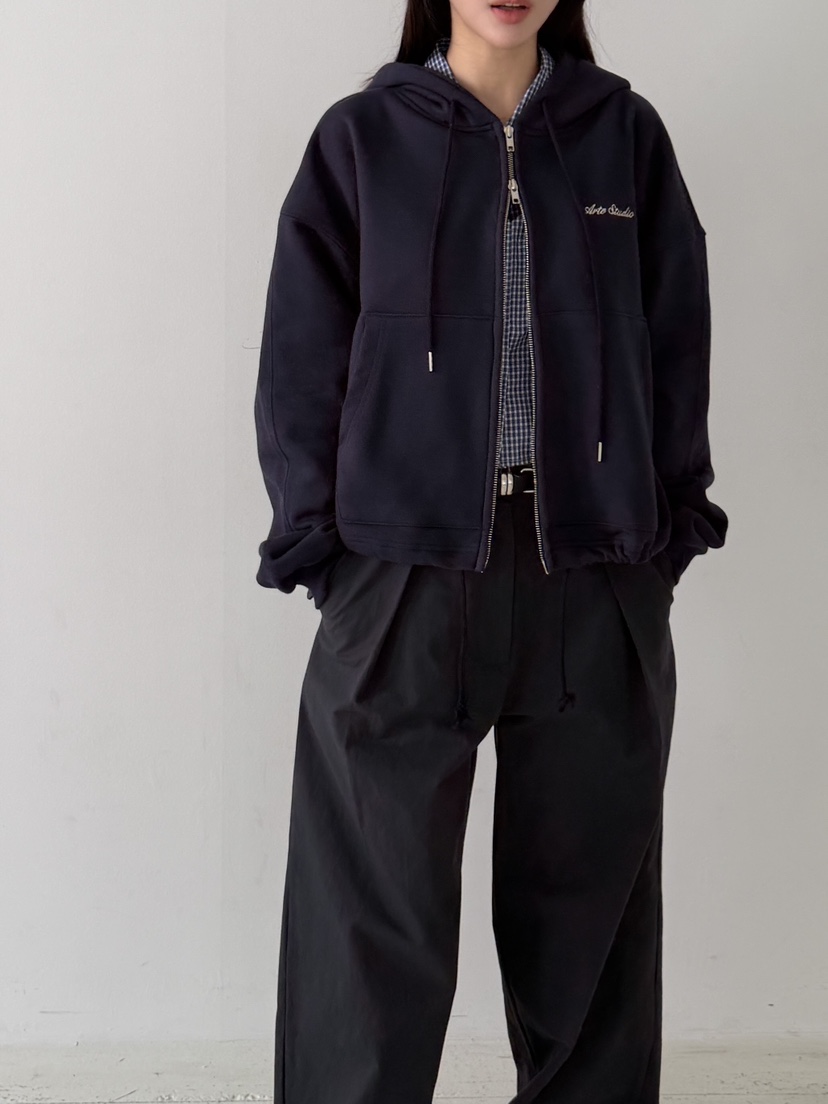 ARTE STUDIO/ATTENTION EDITORIAL東大門直郵女士新品真品衛衣拉鏈ARTE STUDIO/ATTENTION EDITORIAL衛衣