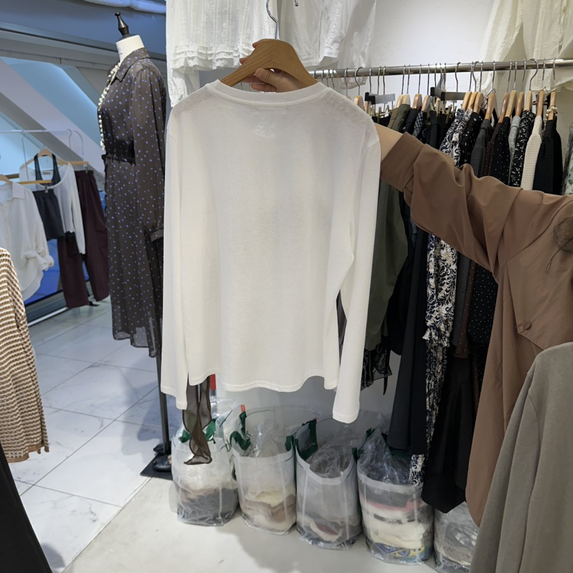 BIKINI東大門代購女士新品人氣熱賣推薦時尚休閑長袖T恤雪紡BIKINI長袖T恤