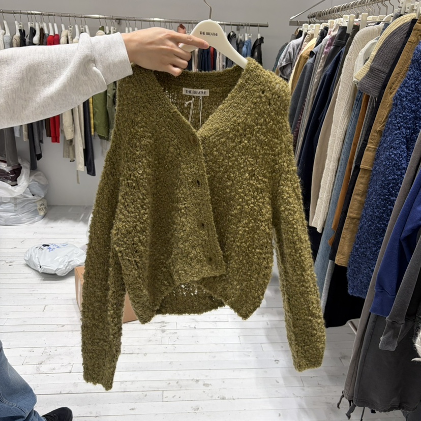 BREATHE東大門實拍女裝新品真品時尚熱賣休閑人氣推薦開衫BREATHE開衫圖色1