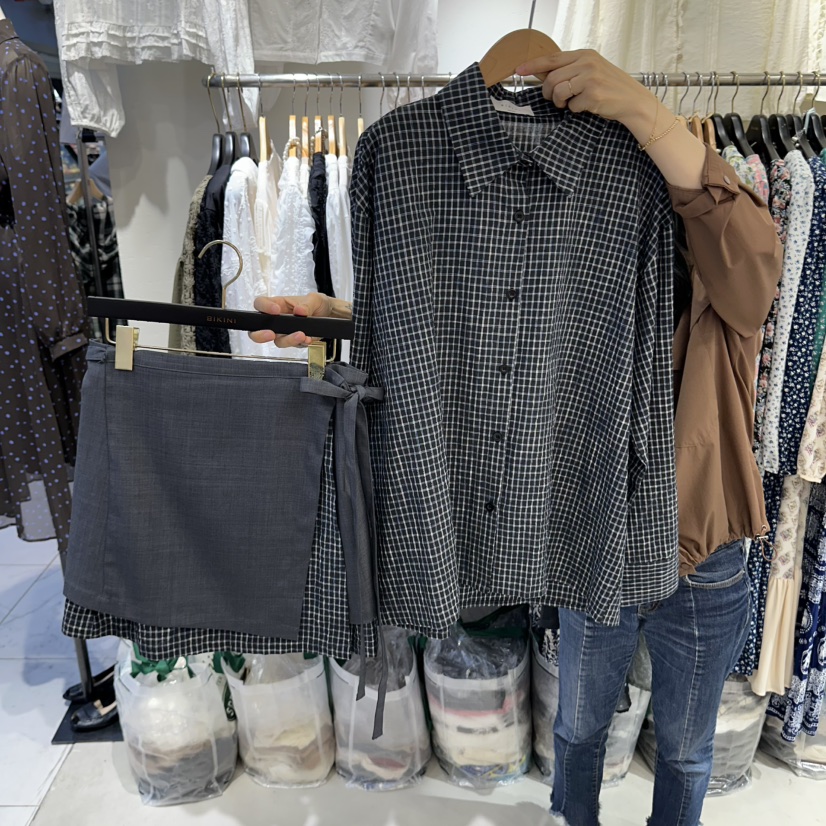 BIKINI韓國代購女士新品真品熱賣人氣休閑推薦時尚套裝BIKINI套裝圖色2