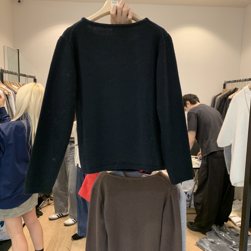 LA MAGIE FEMME韓國直郵女裝新款推薦休閑人氣開衫褶皺Lamagie Femme開衫