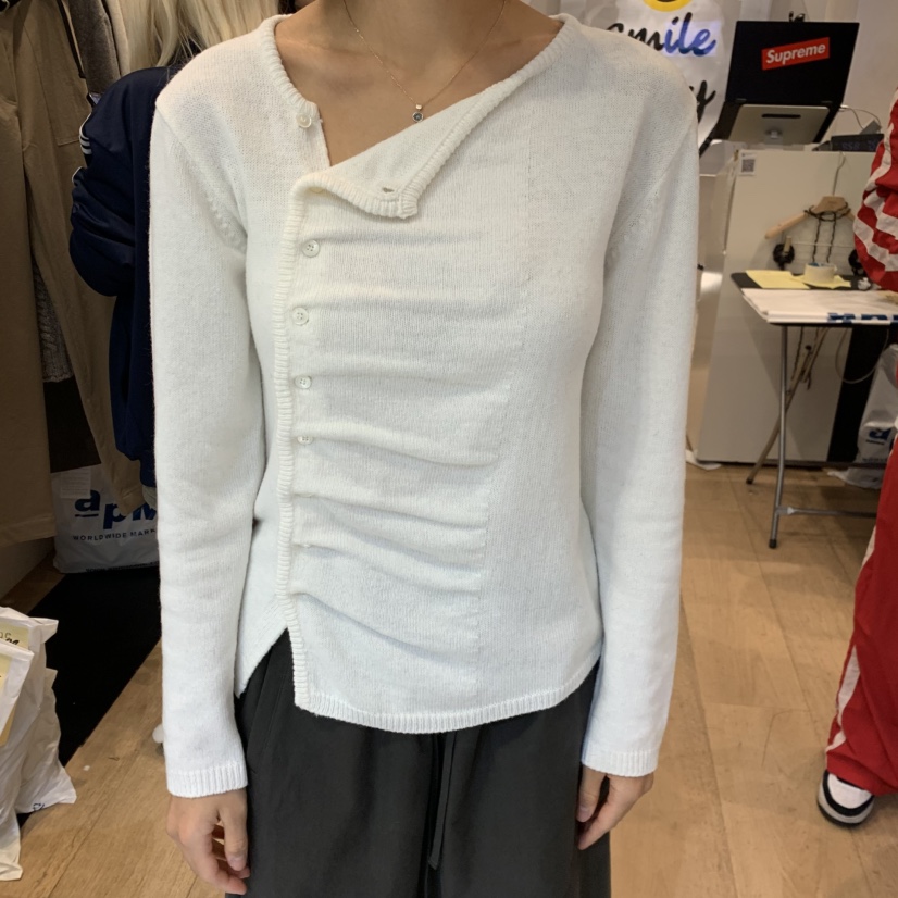 LA MAGIE FEMME韓國直郵女裝新款推薦休閑人氣開衫褶皺Lamagie Femme開衫圖色4