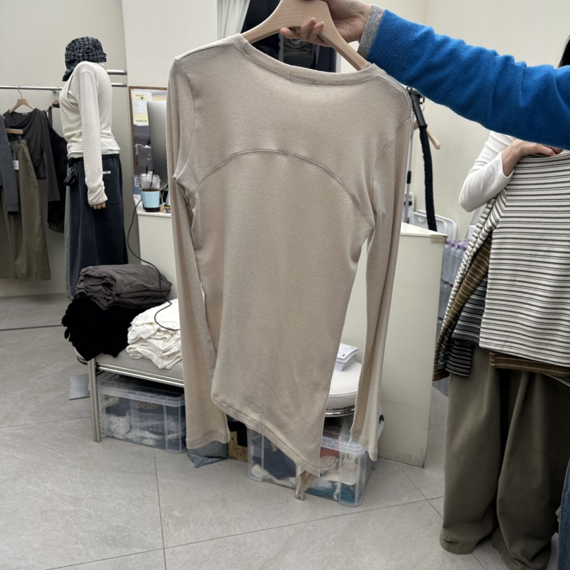 I MFACT韓國代購女裝新品真品人氣時尚休閑推薦熱賣長袖T恤I MFACT長袖T恤