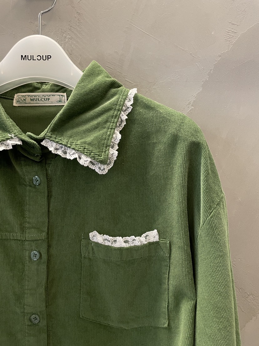 MULCUP韓國代購女士新品推薦時尚真品熱賣人氣襯衫蕾絲衫MULCUP襯衫/蕾絲衫
