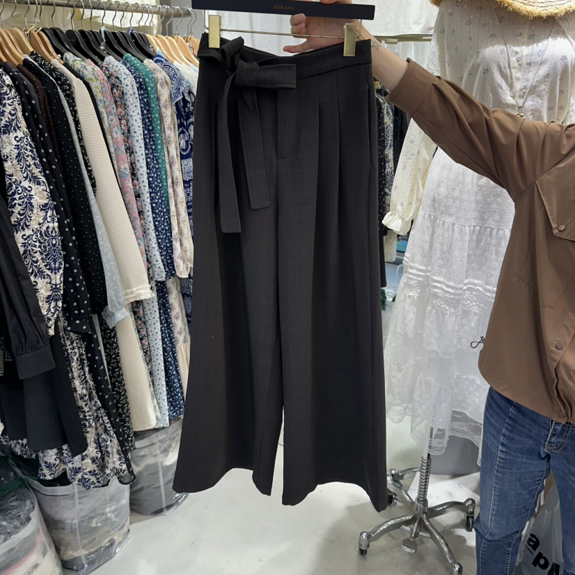 BIKINI韓國直郵女裝新品人氣休閑真品時尚熱賣推薦休閑褲BIKINI休閑褲圖色1棕色