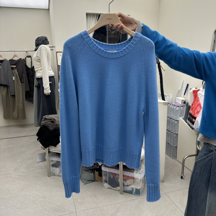 I MFACT韓國代購女士新款休閑推薦時尚熱賣真品人氣毛衣I MFACT毛衣圖色1