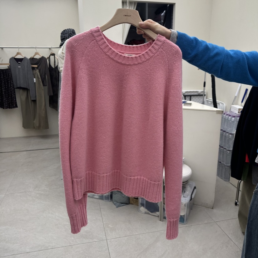 I MFACT韓國代購女士新款休閑推薦時尚熱賣真品人氣毛衣I MFACT毛衣圖色3