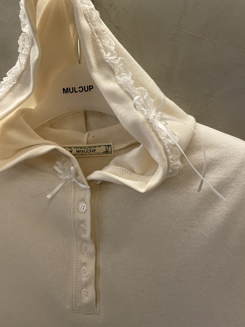 MULCUP韓國直郵女士新品真品時尚休閑熱賣人氣長袖T恤連帽衫MULCUP長袖T恤