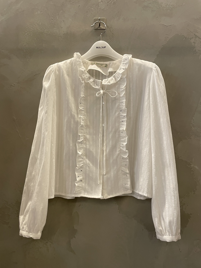 MULCUP東大門直郵女士新品人氣熱賣真品時尚休閑襯衫蕾絲衫MULCUP襯衫/蕾絲衫圖色1