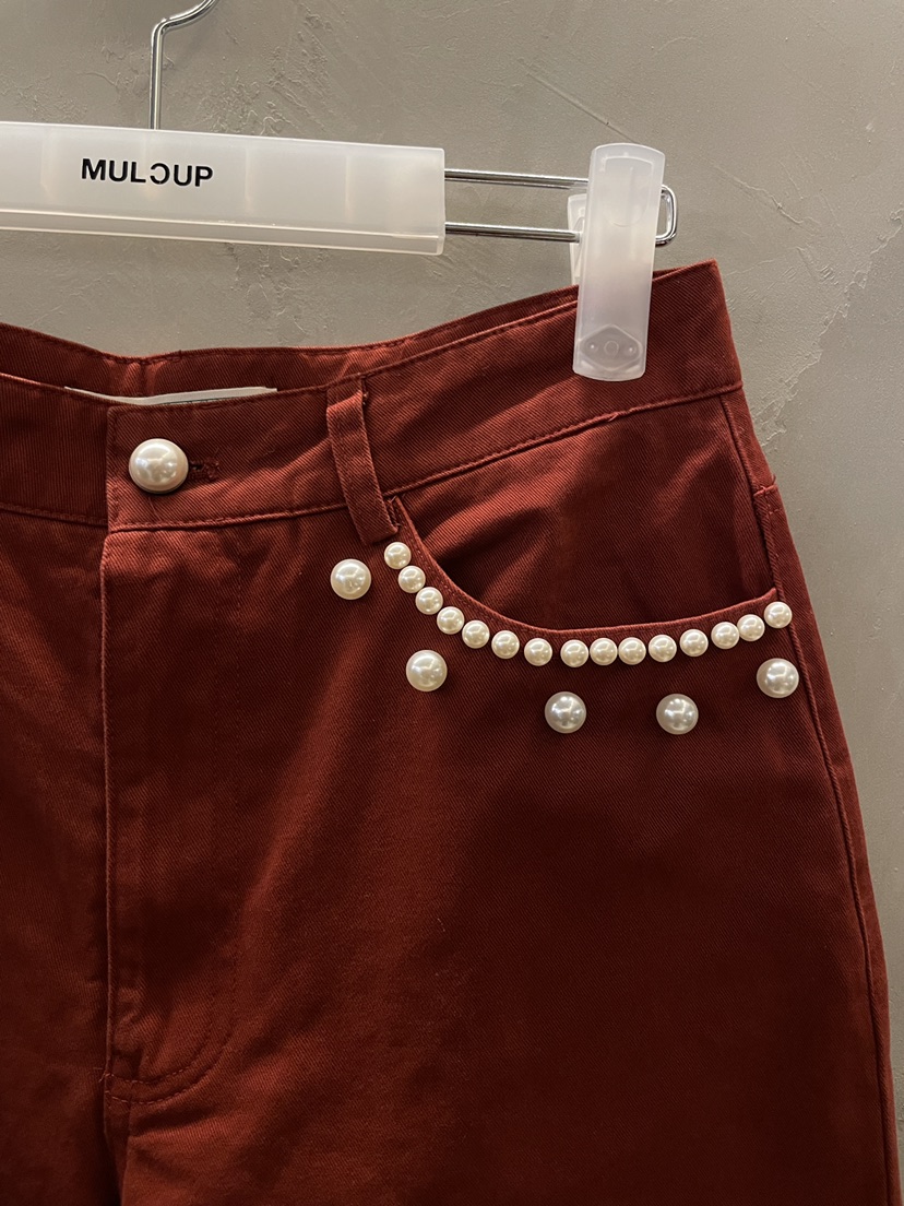 MULCUP韓國直郵女裝新款熱賣推薦真品時尚人氣休閑休閑褲MULCUP休閑褲