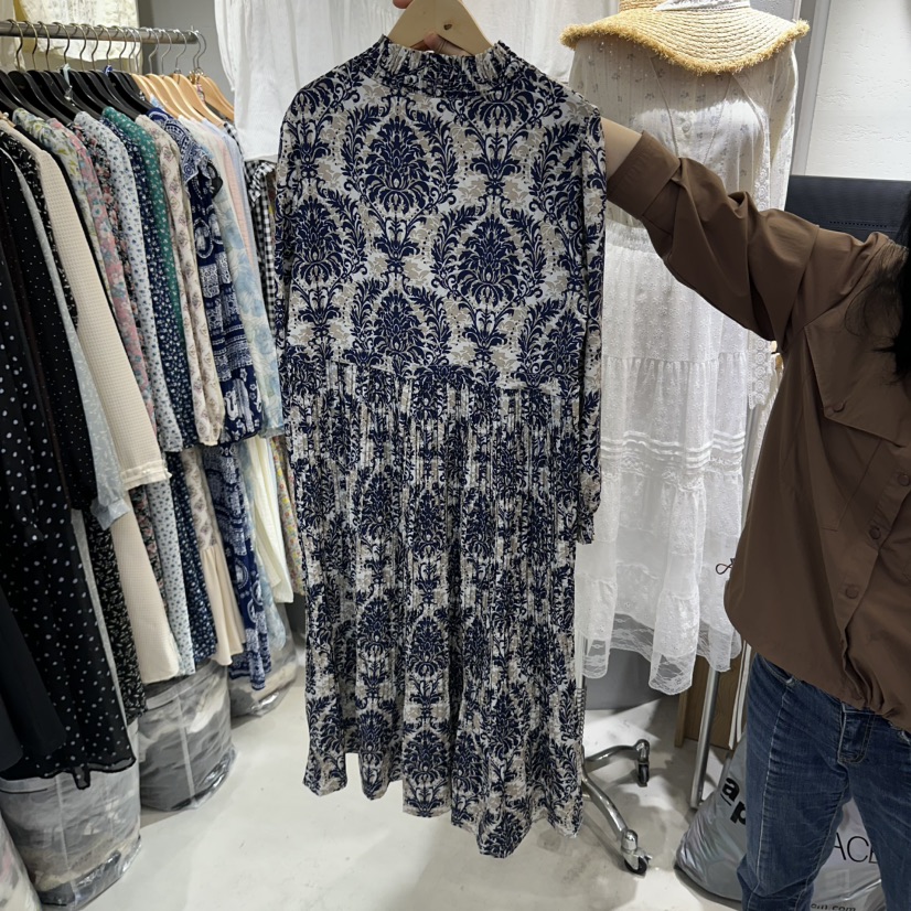 BIKINI東大門代購女裝新款休閑真品人氣熱賣推薦連衣裙復古BIKINI連衣裙