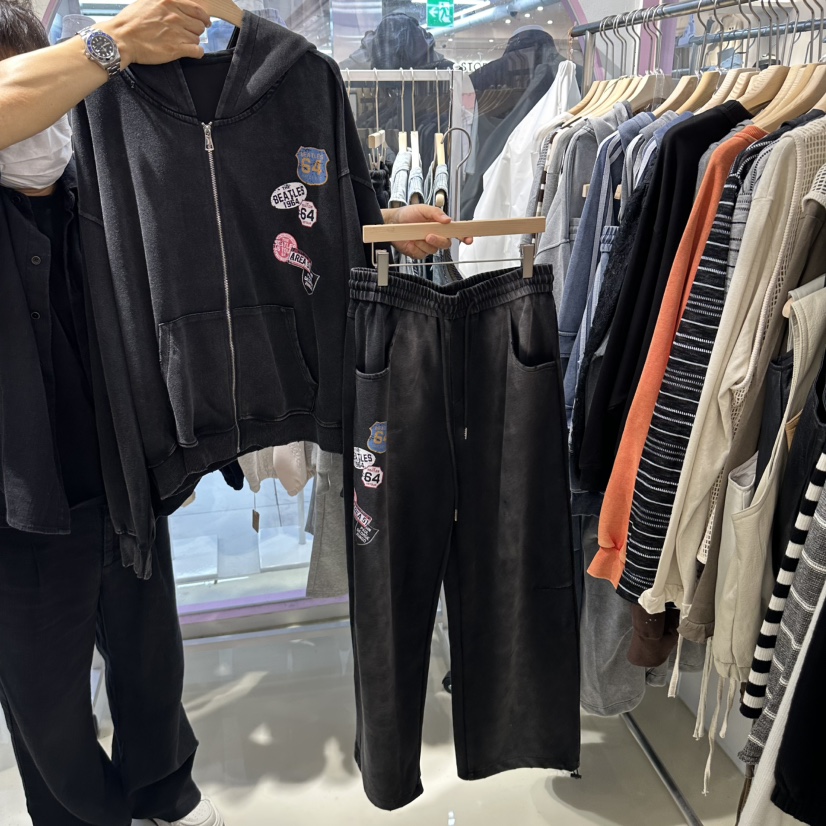 JH.STUDIO-Q東大門實拍女裝新品休閑熱賣人氣推薦真品套裝JH.STUDIO-Q套裝圖色2