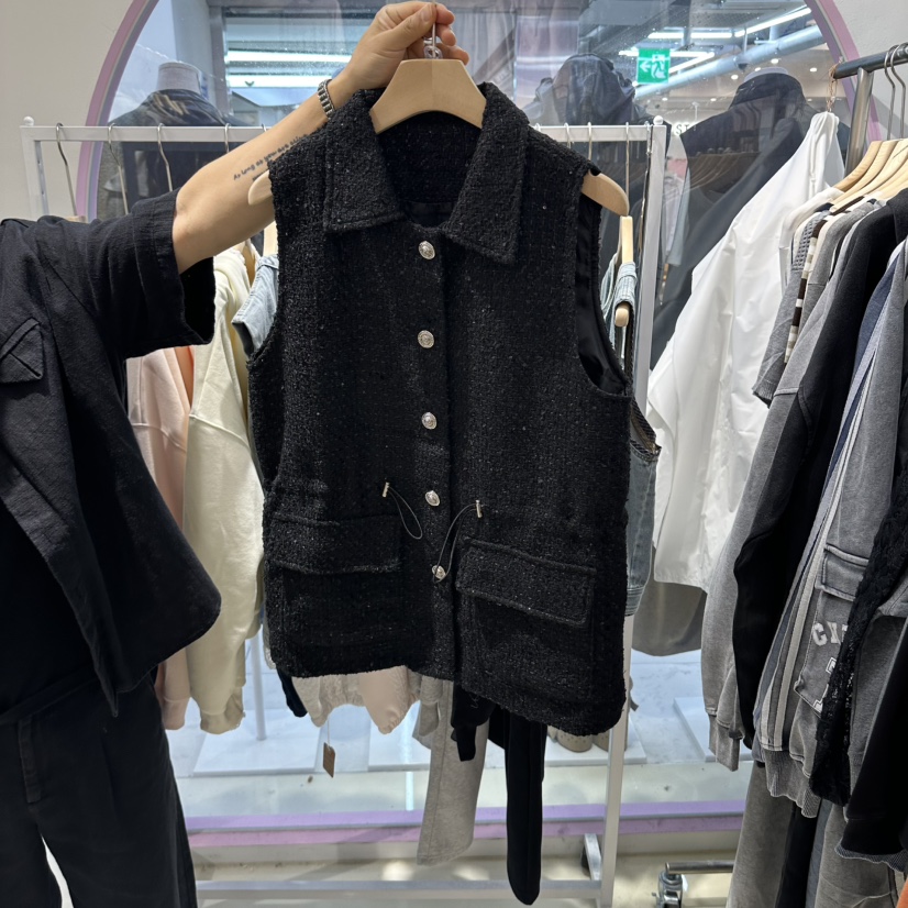JH.STUDIO-Q韓國直郵女裝新品推薦休閑熱賣人氣真品馬甲JH.STUDIO-Q馬甲圖色3