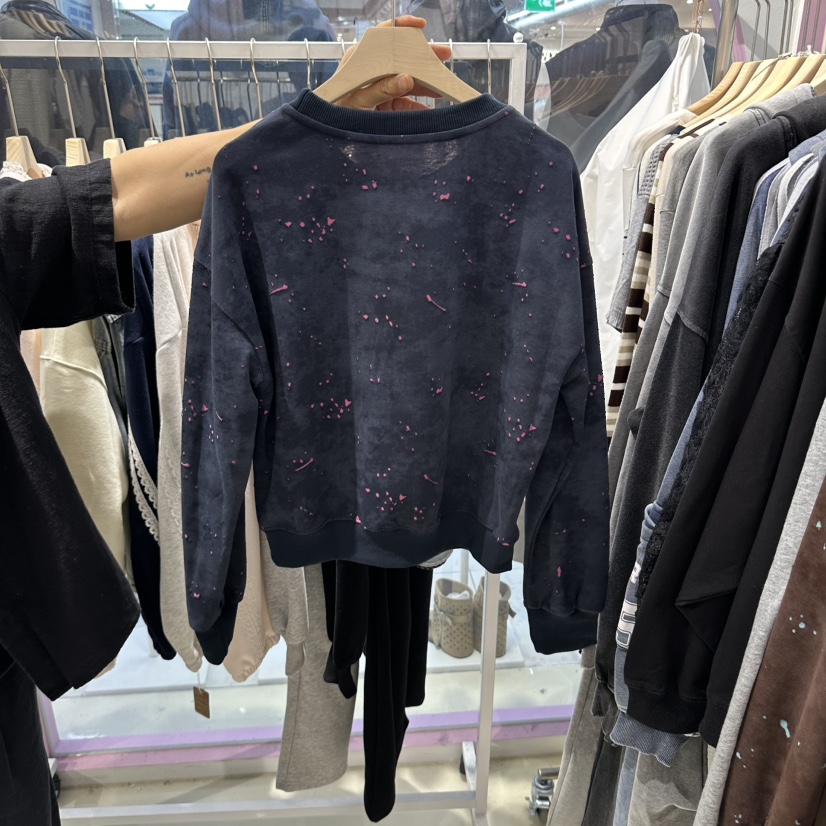 JH.STUDIO-Q東大門實拍女裝新品休閑真品時尚衛衣字母復古JH.STUDIO-Q衛衣