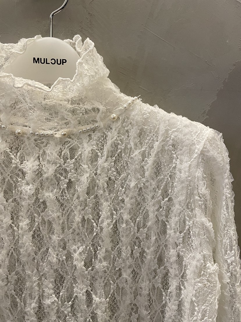 MULCUP韓國直郵女士新品推薦時尚休閑人氣熱賣襯衫蕾絲衫MULCUP襯衫/蕾絲衫