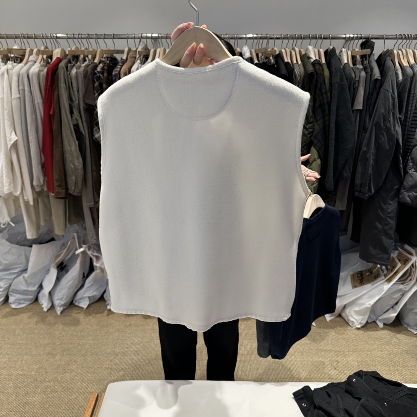 SELF SERVICE/MASOF韓國代購女裝新品推薦時尚休閑馬甲SELF SERVICE/MASOF馬甲