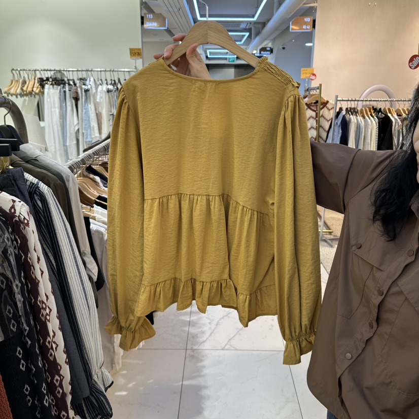 BIKINI東大門代購女裝新品熱賣時尚人氣真品休閑襯衫蕾絲衫BIKINI襯衫/蕾絲衫