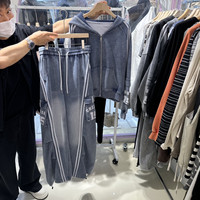 JH.STUDIO-Q東大門代購女裝新品熱賣人氣時尚休閑真品套裝JH.STUDIO-Q套裝圖色2
