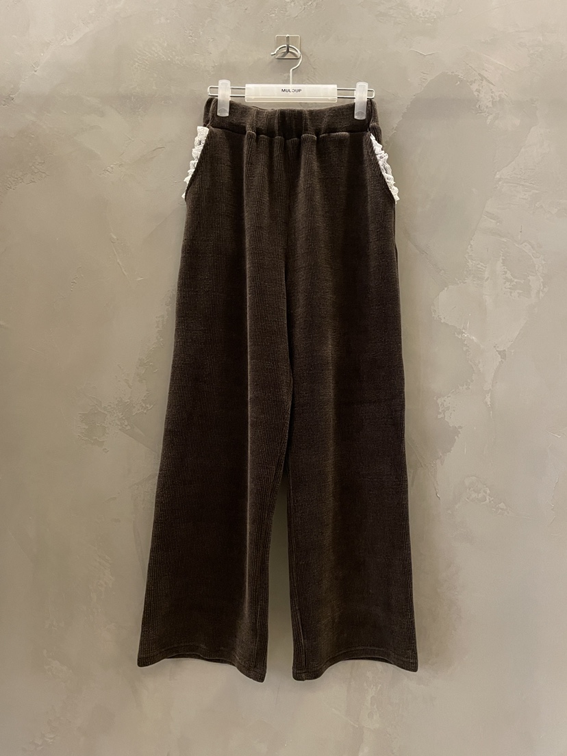 MULCUP東大門代購女士新品人氣時尚熱賣休閑真品推薦休閑褲MULCUP休閑褲圖色1棕色