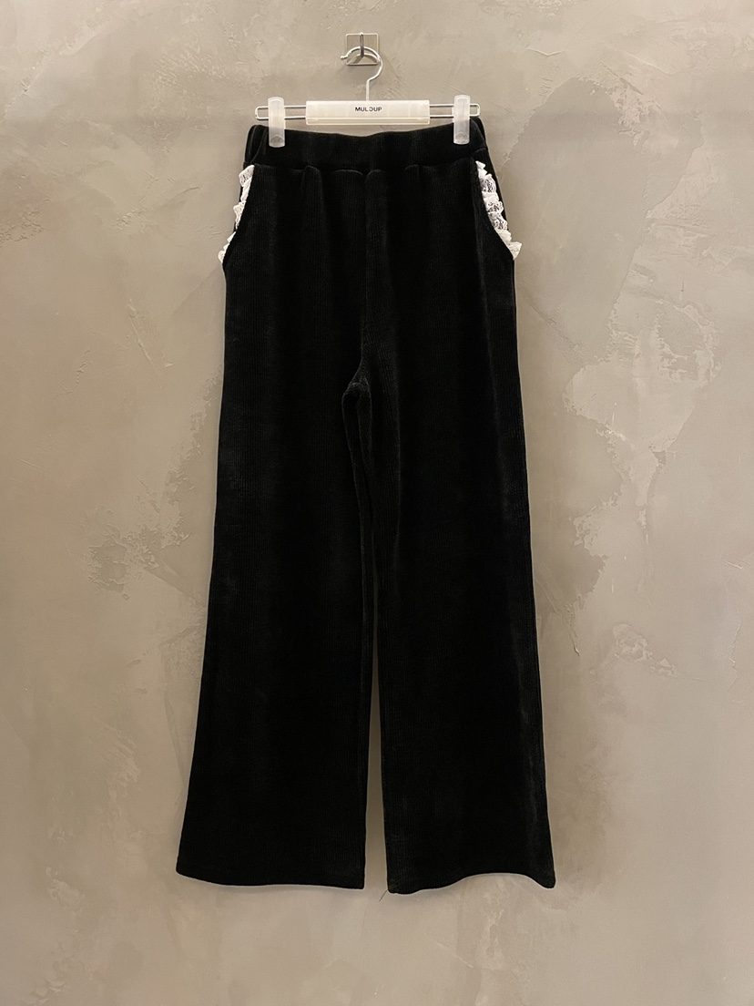 MULCUP東大門代購女士新品人氣時尚熱賣休閑真品推薦休閑褲MULCUP休閑褲圖色2黑色