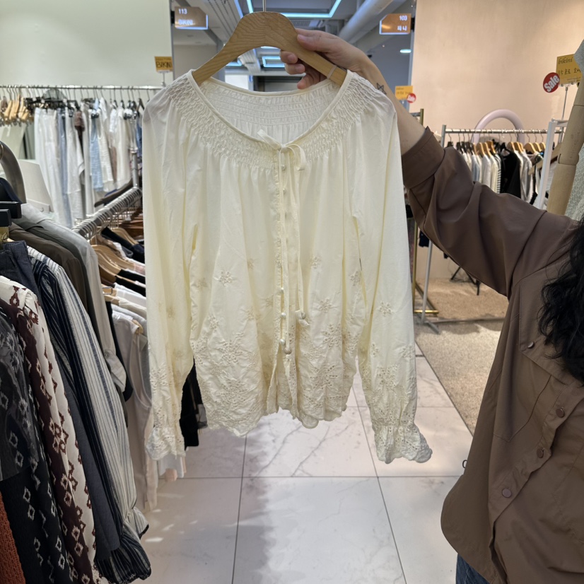 BIKINI東大門代購女裝新品熱賣人氣真品休閑時尚襯衫蕾絲衫BIKINI襯衫/蕾絲衫圖色1