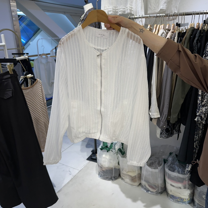 BIKINI東大門直郵女士新品人氣時尚推薦熱賣真品開衫拉鏈BIKINI開衫圖色1