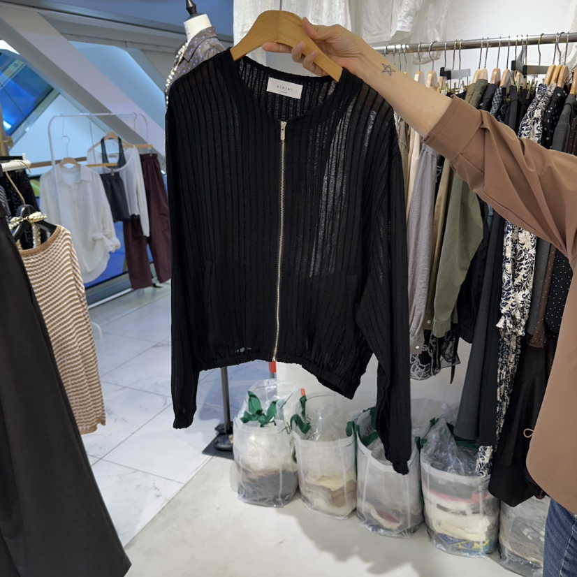 BIKINI東大門直郵女士新品人氣時尚推薦熱賣真品開衫拉鏈BIKINI開衫圖色3