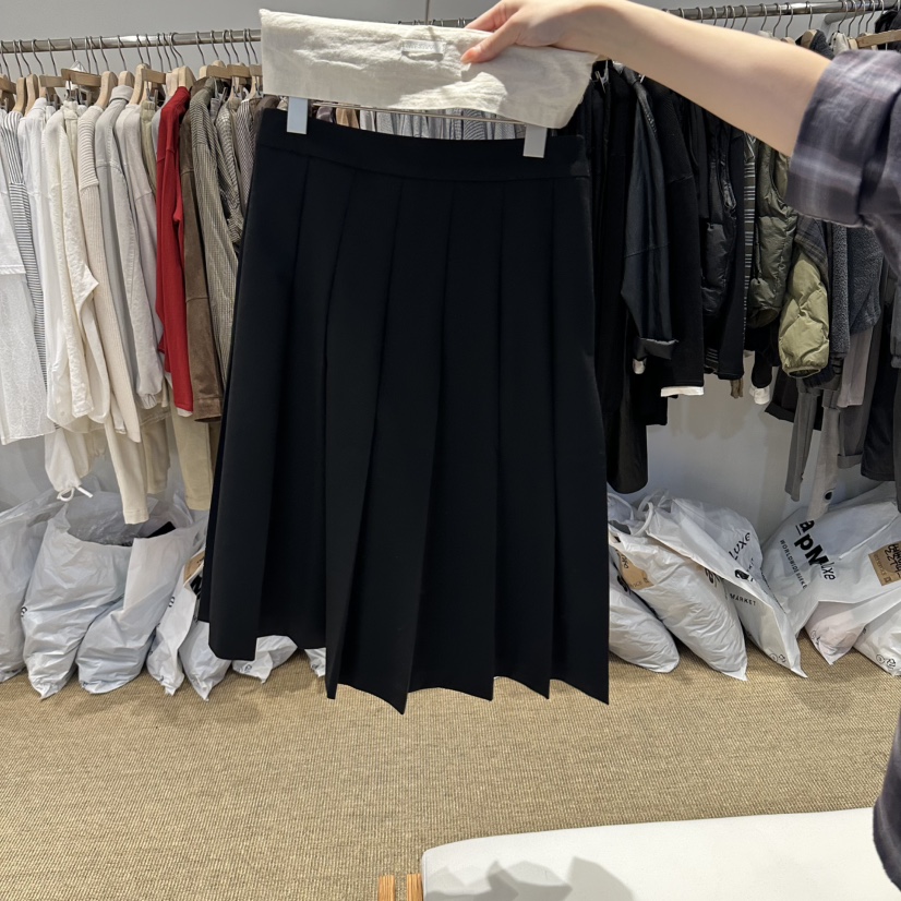SELF SERVICE/MASOF韓國直郵女士新款時尚半身裙中短裙褶裥SELF SERVICE/MASOF半身裙/中短裙圖色2