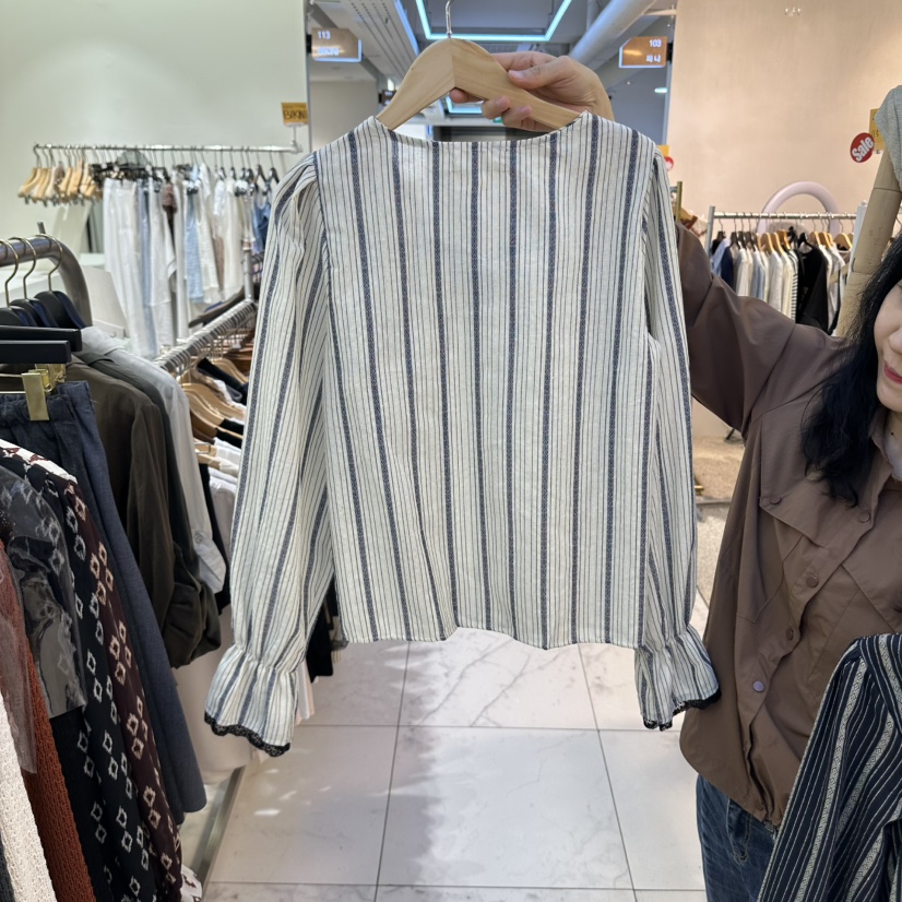 BIKINI東大門代購女裝新品人氣真品休閑推薦熱賣襯衫蕾絲衫BIKINI襯衫/蕾絲衫
