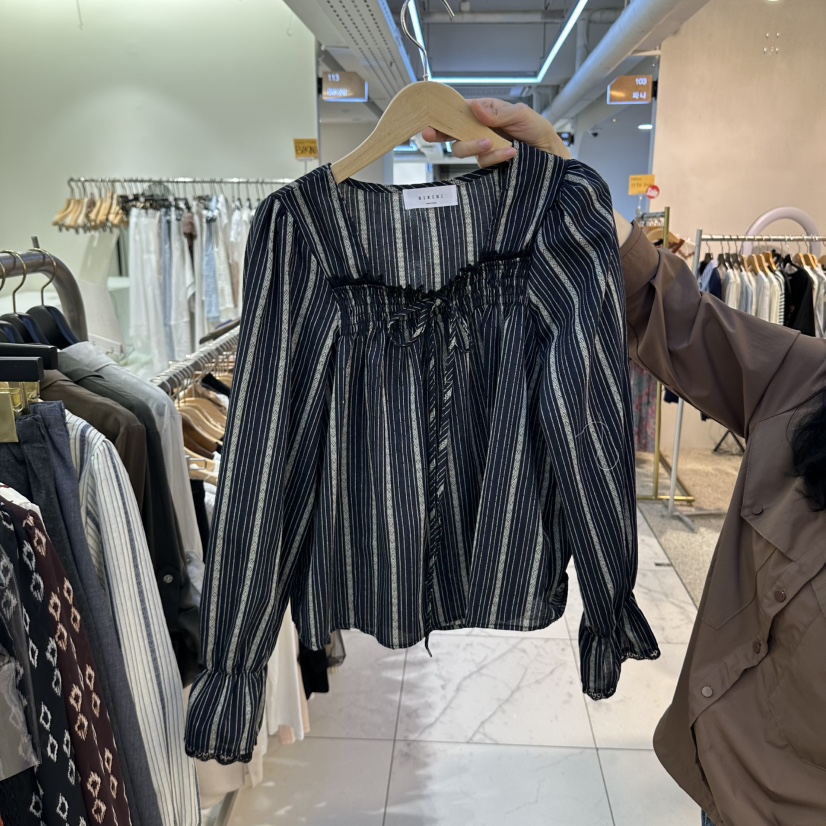 BIKINI東大門代購女裝新品人氣真品休閑推薦熱賣襯衫蕾絲衫BIKINI襯衫/蕾絲衫圖色2