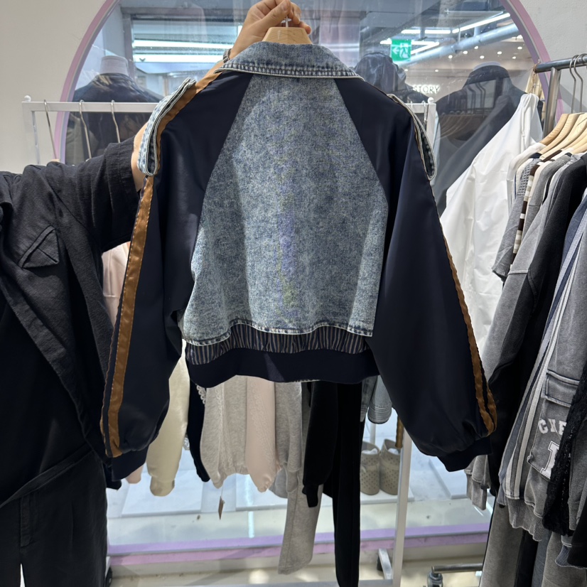 JH.STUDIO-Q東大門直郵女裝新款真品推薦時尚夾克不對稱JH.STUDIO-Q夾克