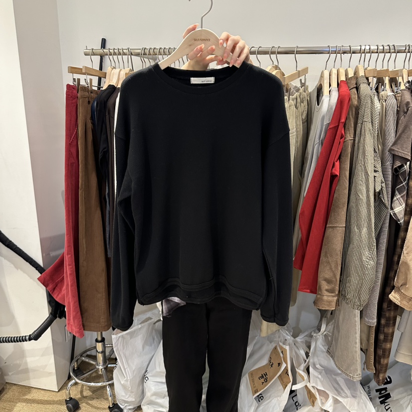 SELF SERVICE/MASOF東大門直郵女士新品時尚衛衣不含內搭SELF SERVICE/MASOF衛衣圖色3