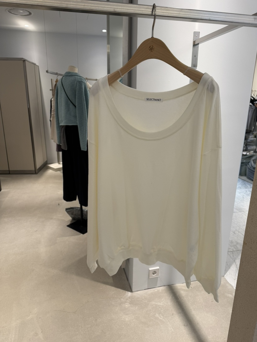 SELECT MARKET東大門實拍女裝新款休閑真品時尚人氣長袖T恤SELECT MARKET長袖T恤圖色3