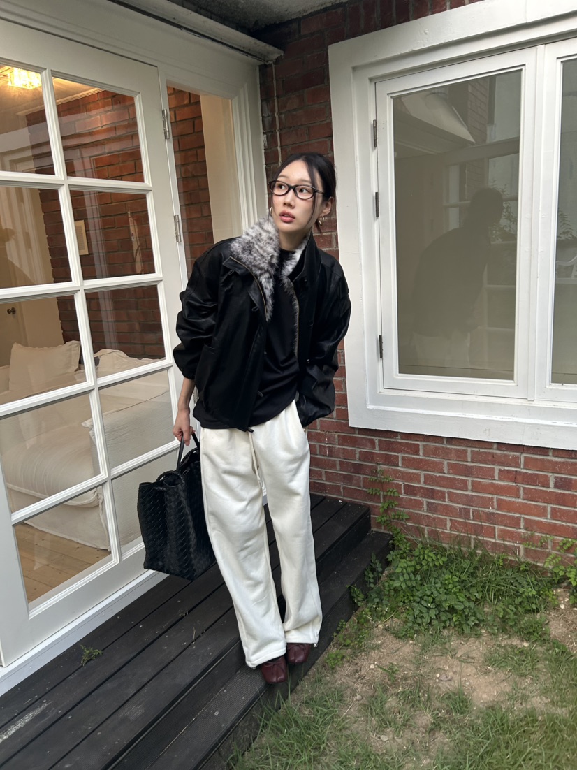 ME MO東大門實拍女裝新款時尚推薦真品休閑人氣皮衣豹紋ME MO皮衣
