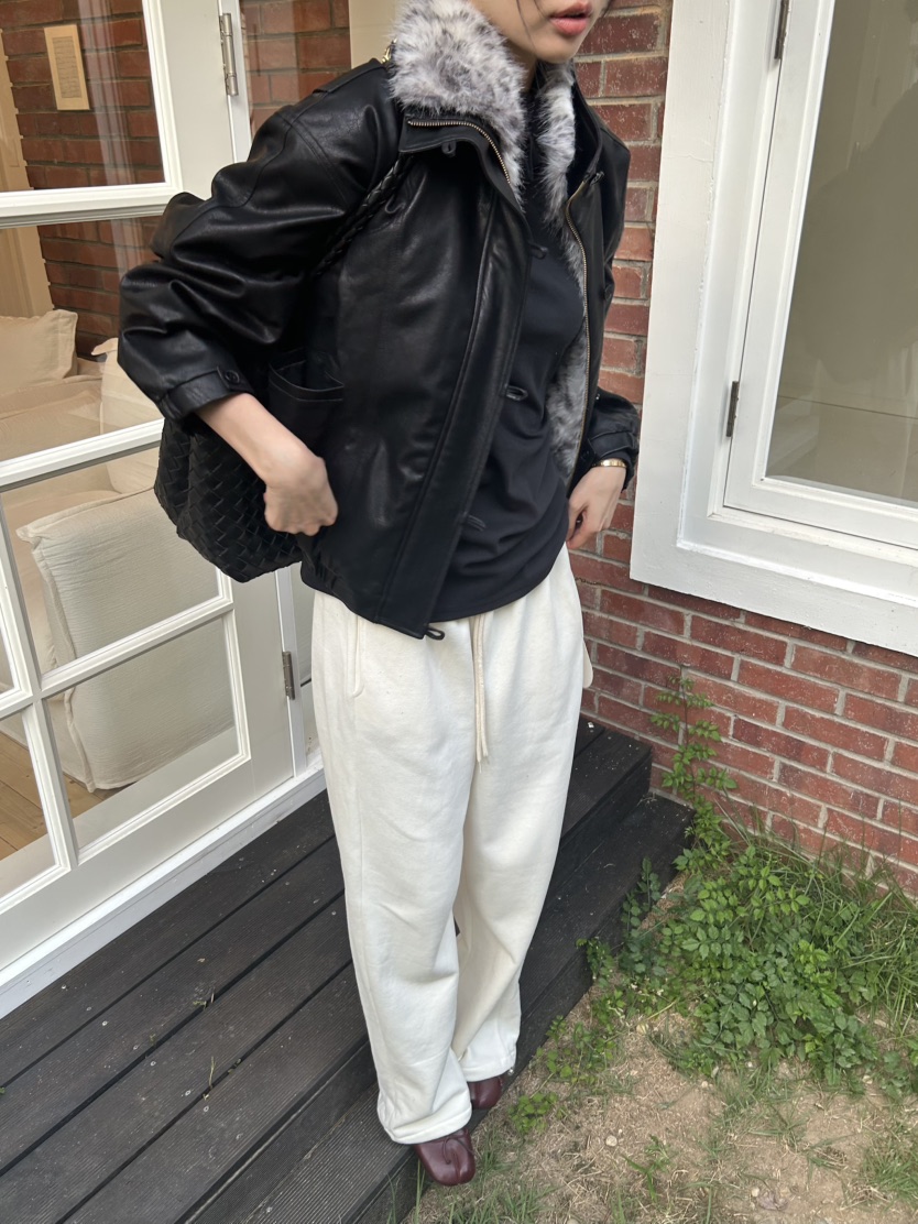 ME MO東大門實拍女裝新款時尚推薦真品休閑人氣皮衣豹紋ME MO皮衣