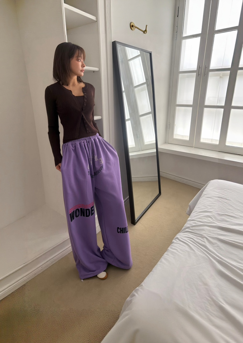 ODD FOCOUS韓國代購女裝新品時尚熱賣休閑推薦人氣休閑褲ODD FOCOUS休閑褲