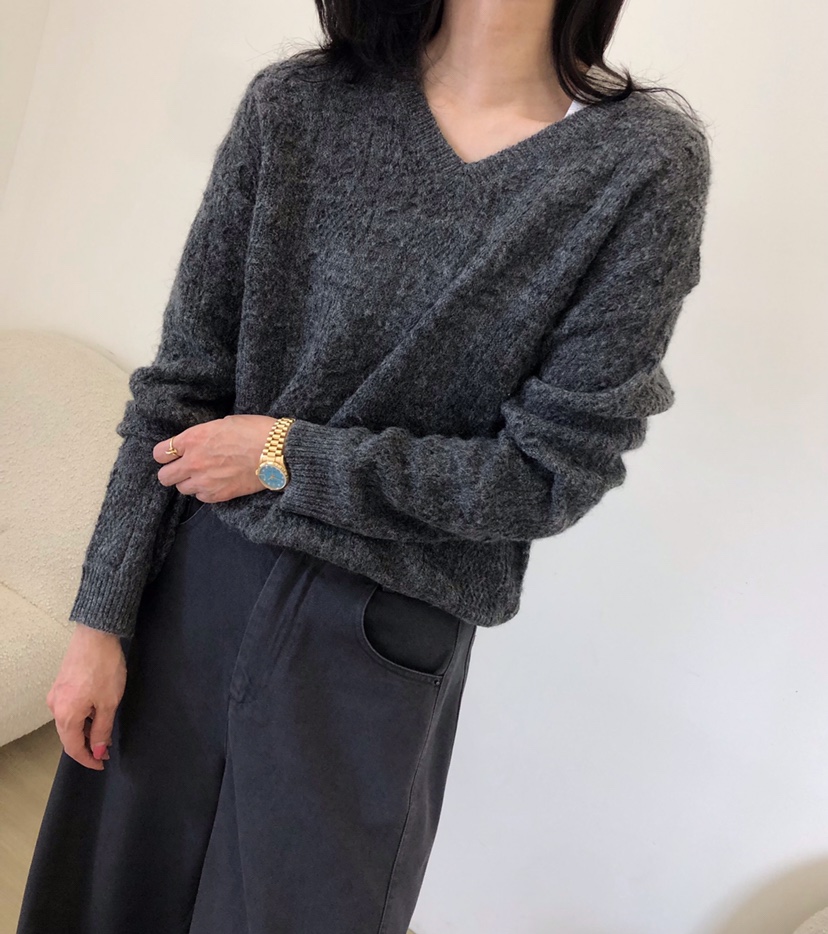 GLAD SOME韓國代購女士新品推薦時尚真品針織衫不含內搭絨GLAD SOME針織衫