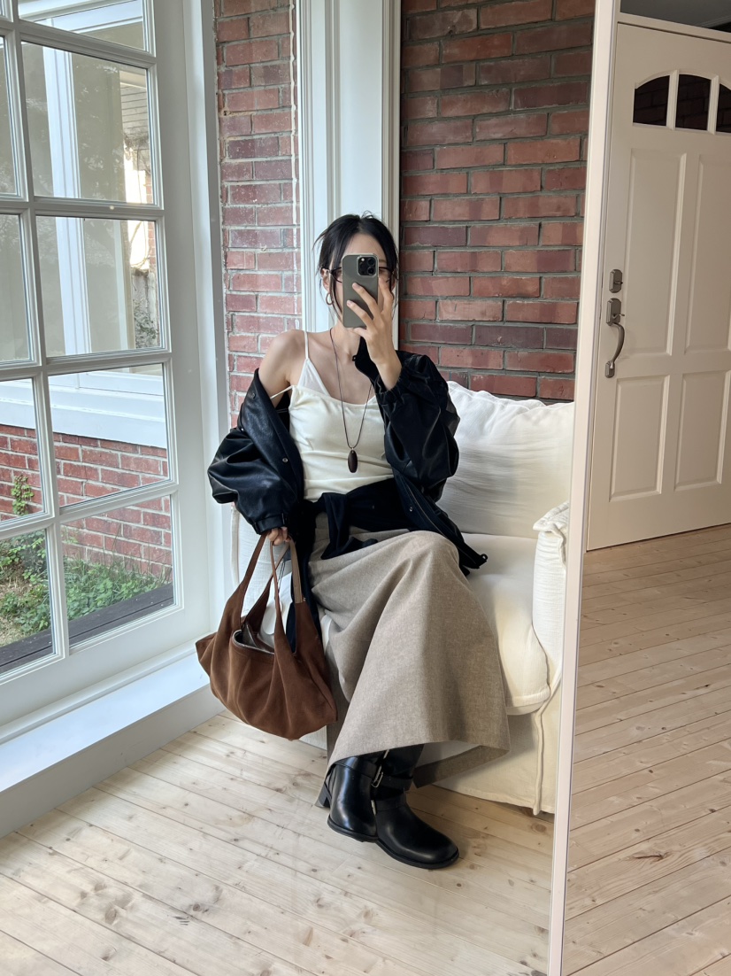 ME MO東大門實拍女士新款時尚真品吊帶背心不含撞色無袖ME MO吊帶/背心