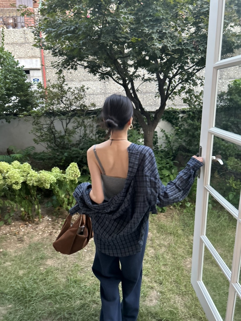 ME MO東大門實拍女士新款時尚真品吊帶背心不含撞色無袖ME MO吊帶/背心