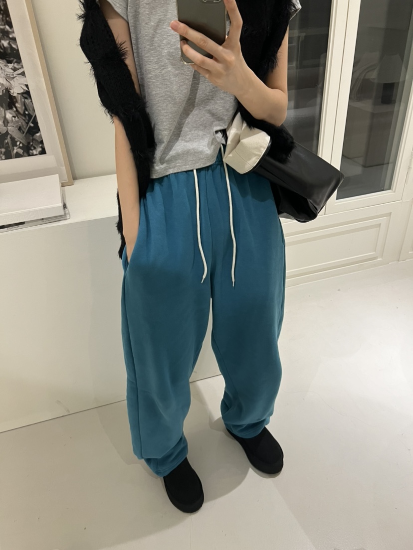 ME MO東大門直郵女士新品真品推薦休閑熱賣人氣休閑褲蓬松ME MO休閑褲圖色3