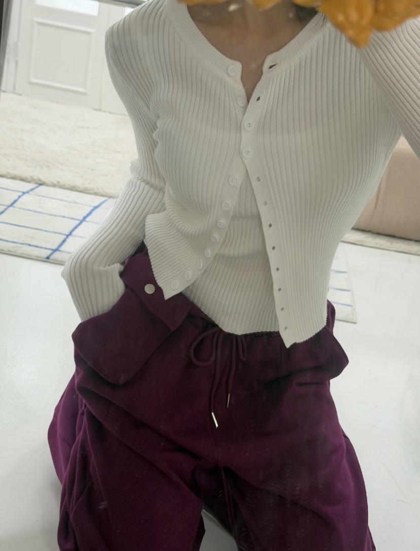 ODD FOCOUS東大門實拍女裝新款推薦休閑人氣休閑褲口袋毛圈ODD FOCOUS休閑褲