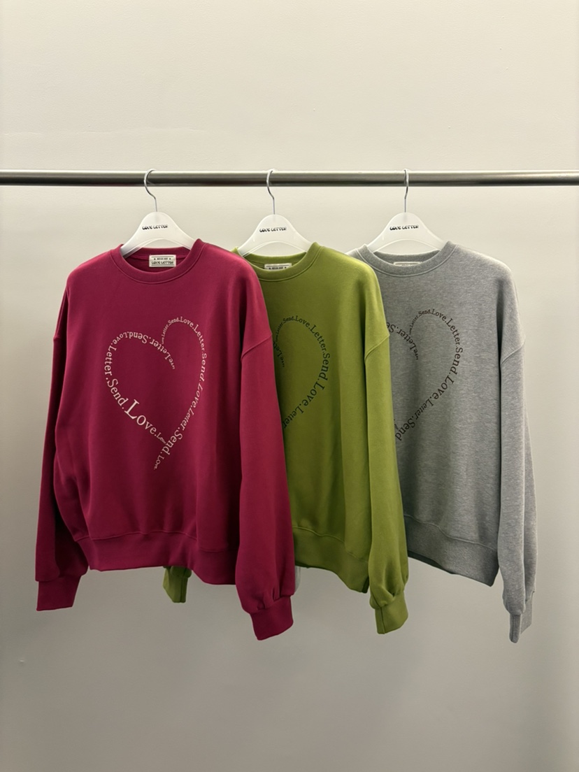 LOVE LETTER東大門代購女士新品休閑人氣真品熱賣推薦衛衣LOVE LETTER衛衣