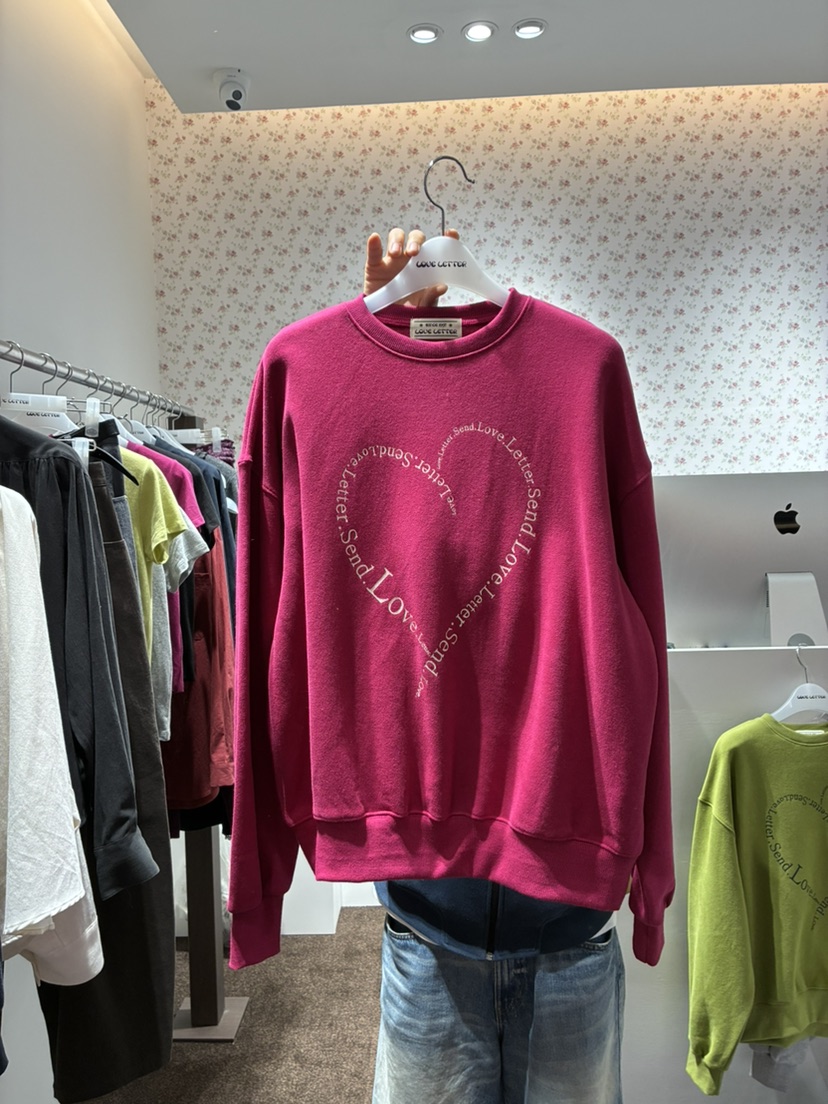 LOVE LETTER東大門代購女士新品休閑人氣真品熱賣推薦衛衣LOVE LETTER衛衣圖色2