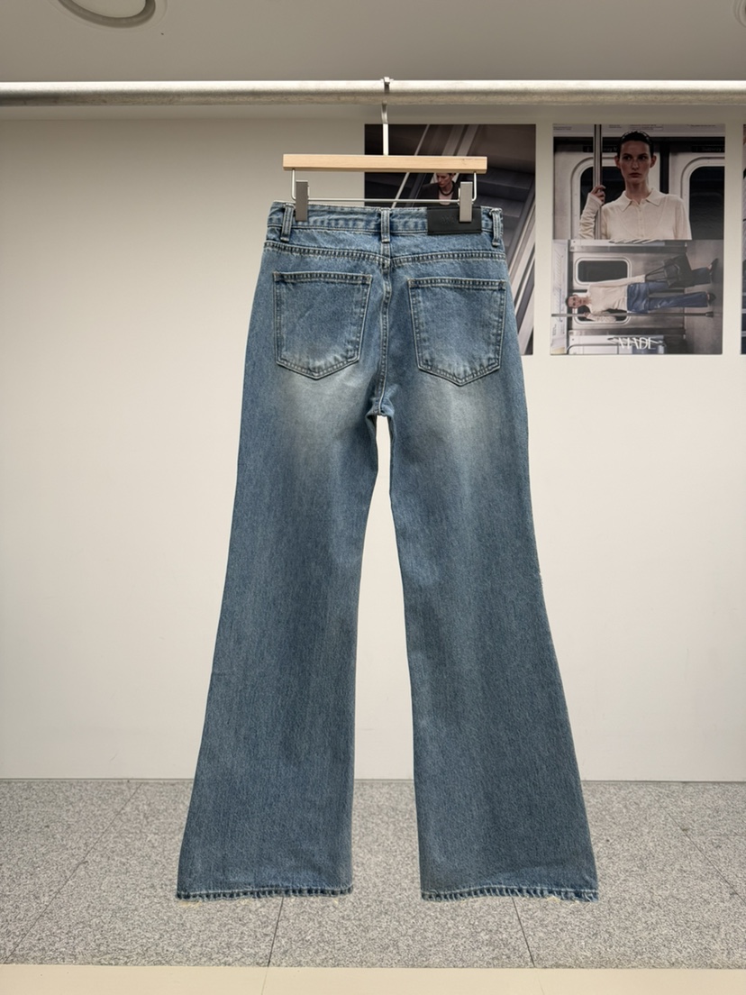MADE-P東大門代購女士新品真品推薦熱賣人氣時尚休閑牛仔褲MADE-P牛仔褲