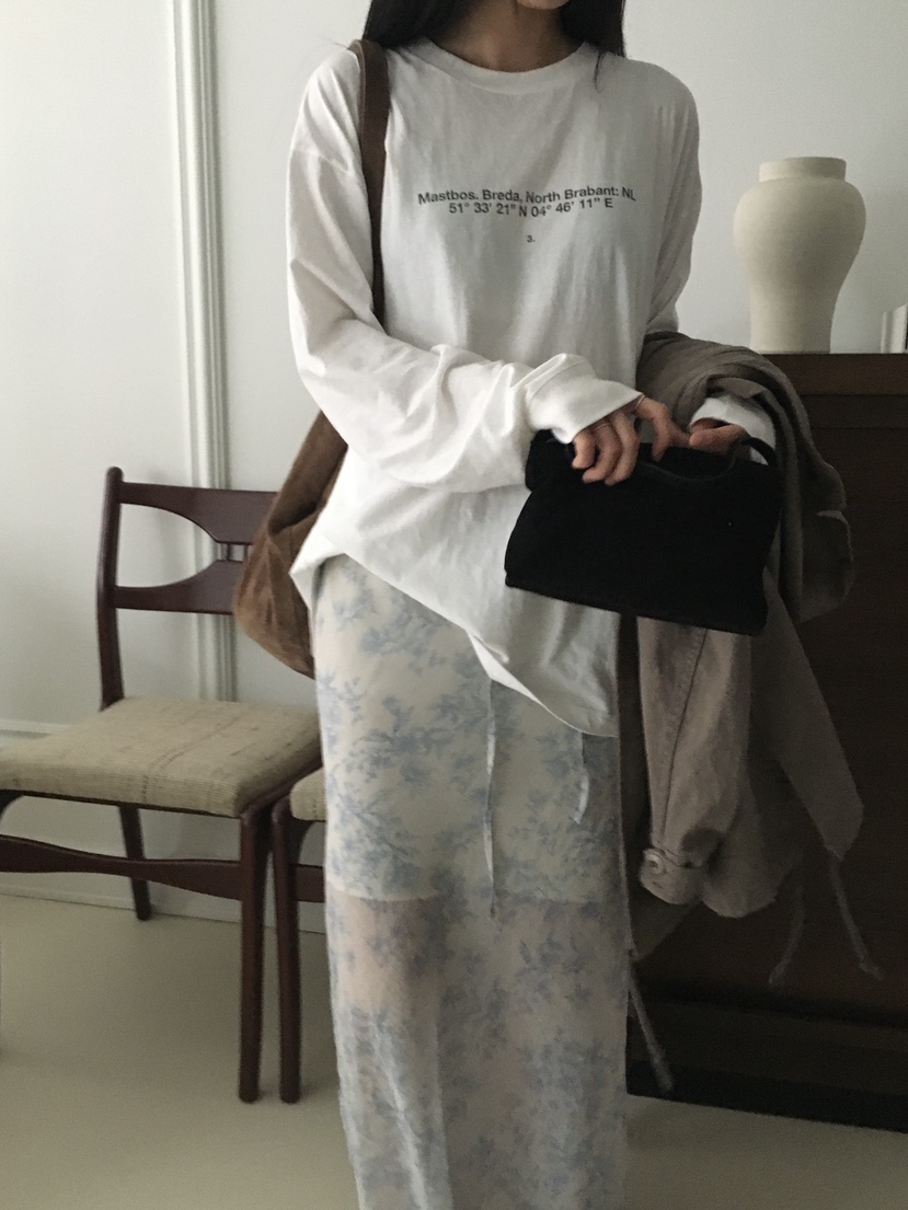 NOPROBLEM東大門代購女裝新款真品人氣熱賣推薦時尚長袖T恤NOPROBLEM長袖T恤