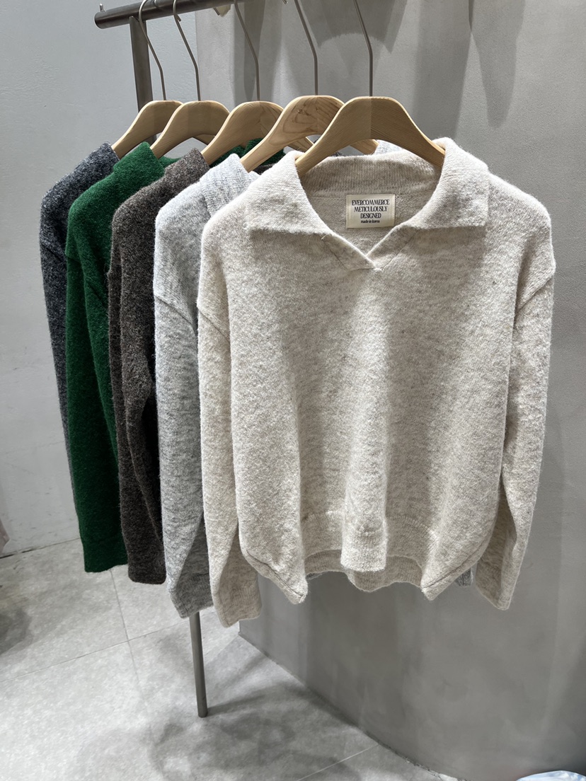 EVERCOMMERCE METICULOUSLY DESIGNED韓國代購女裝新款時尚針織衫EVERCOMMERCE METICULOUSLY DESIGNED針織衫