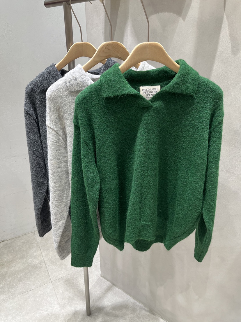 EVERCOMMERCE METICULOUSLY DESIGNED韓國代購女裝新款時尚針織衫EVERCOMMERCE METICULOUSLY DESIGNED針織衫