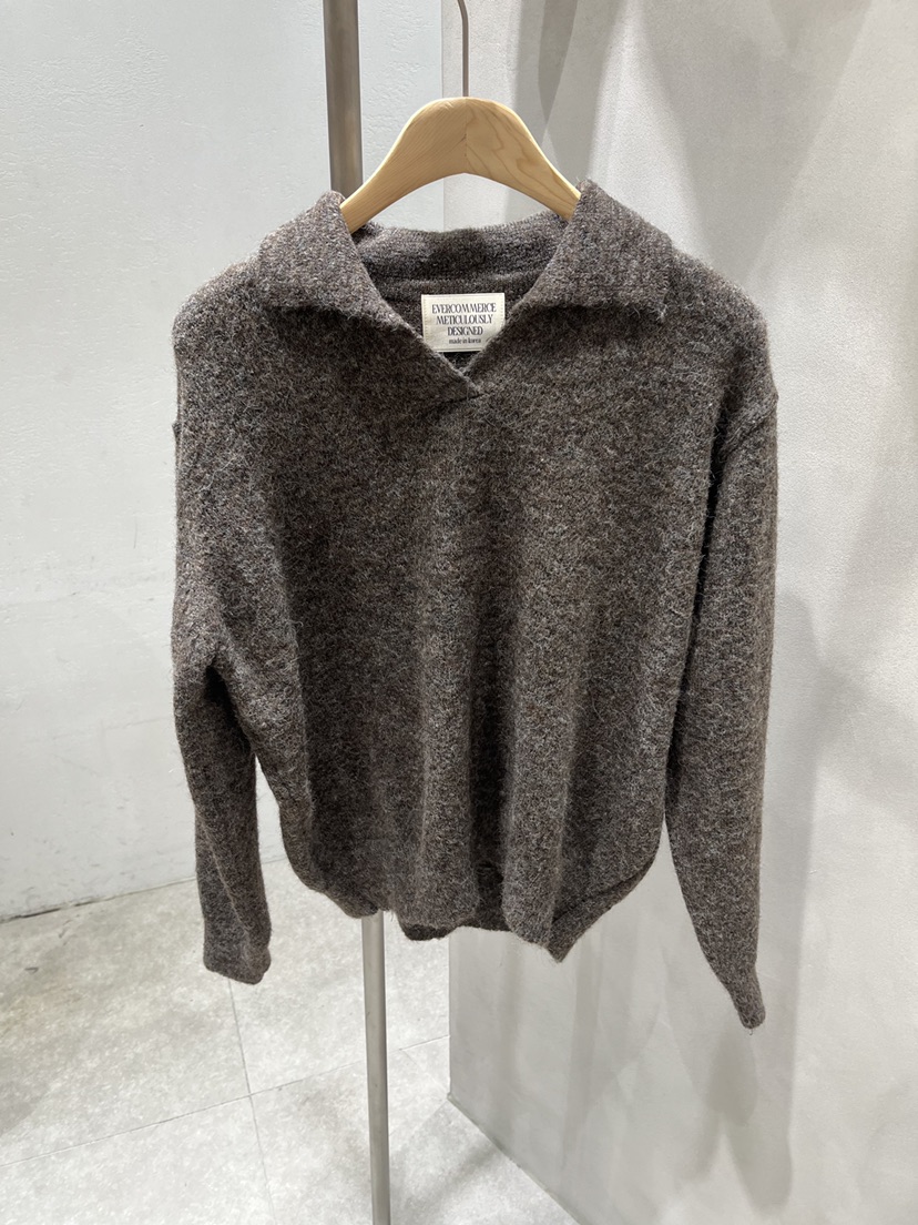 EVERCOMMERCE METICULOUSLY DESIGNED韓國代購女裝新款時尚針織衫EVERCOMMERCE METICULOUSLY DESIGNED針織衫圖色1