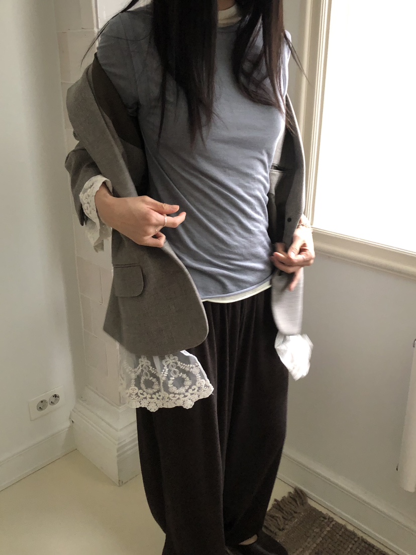 NOPROBLEM韓國代購女士新款時尚熱賣休閑真品推薦人氣休閑褲NOPROBLEM休閑褲